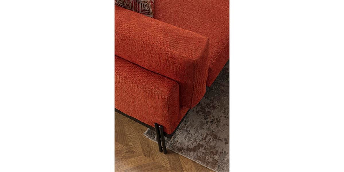 Mono Yataklı USB'li Üçlü Koltuk