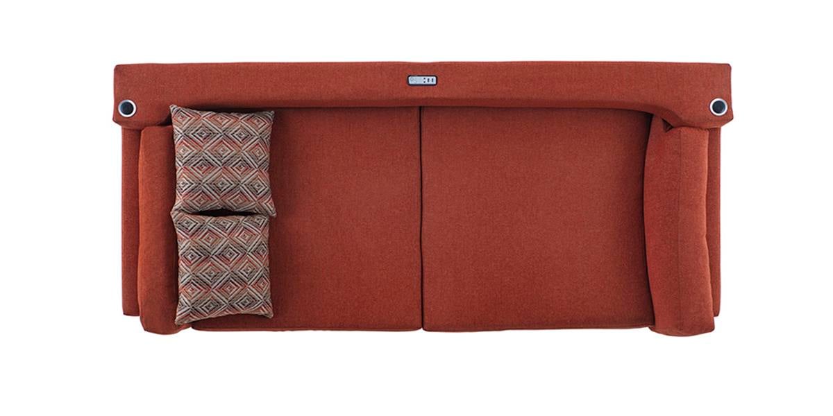 Mono Yataklı USB'li Üçlü Koltuk