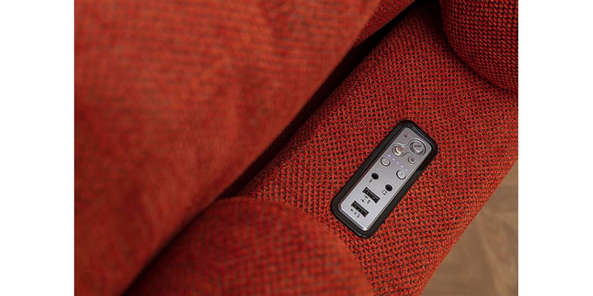 Mono Yataklı USB'li Üçlü Koltuk