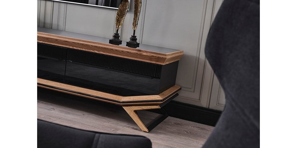 Okyanus Ahşap TV Ünitesi