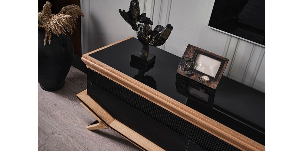 Okyanus Ahşap TV Ünitesi