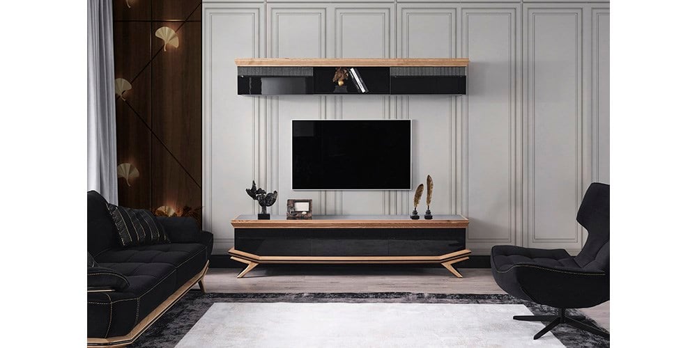 Okyanus Ahşap TV Ünitesi