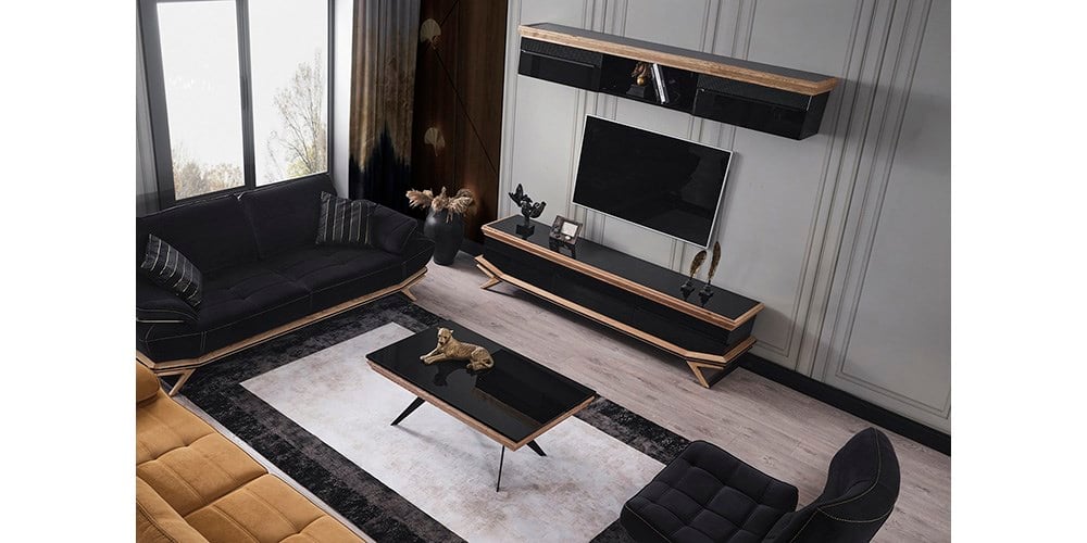 Okyanus Ahşap TV Ünitesi