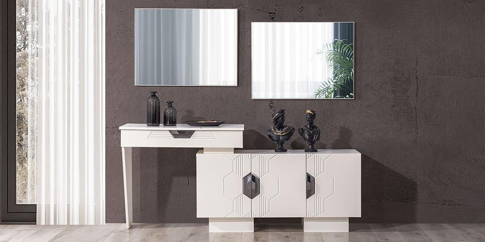 Opal Aynalı Konsol