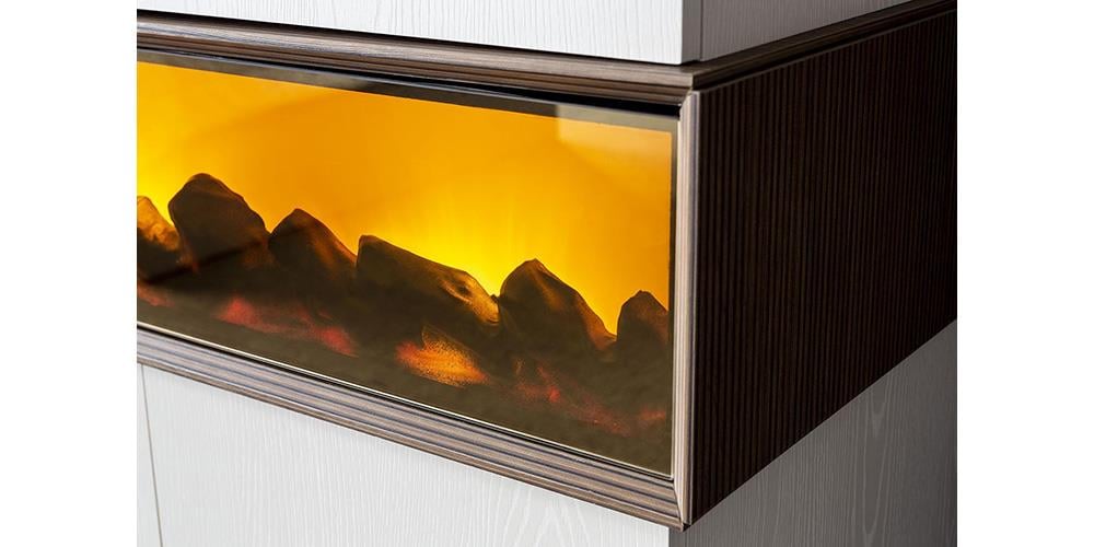 Orjin Şömineli Dolap