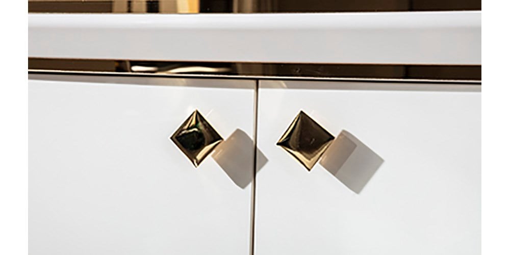 Palermo Gold Ayaklı Yemek Odası