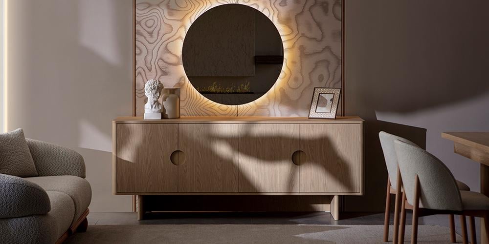 Panama Aynalı Konsol