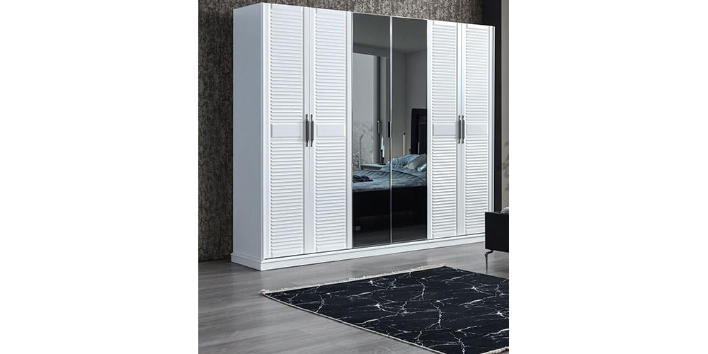 Pelin Beyaz Kapaklı Dolap