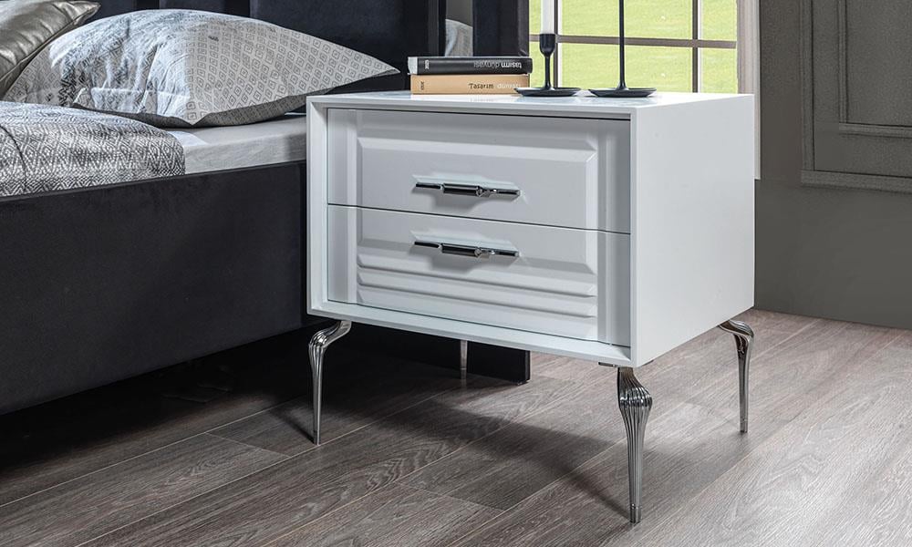 Pelin Gümüş Ayak Yatak Odası Takımı