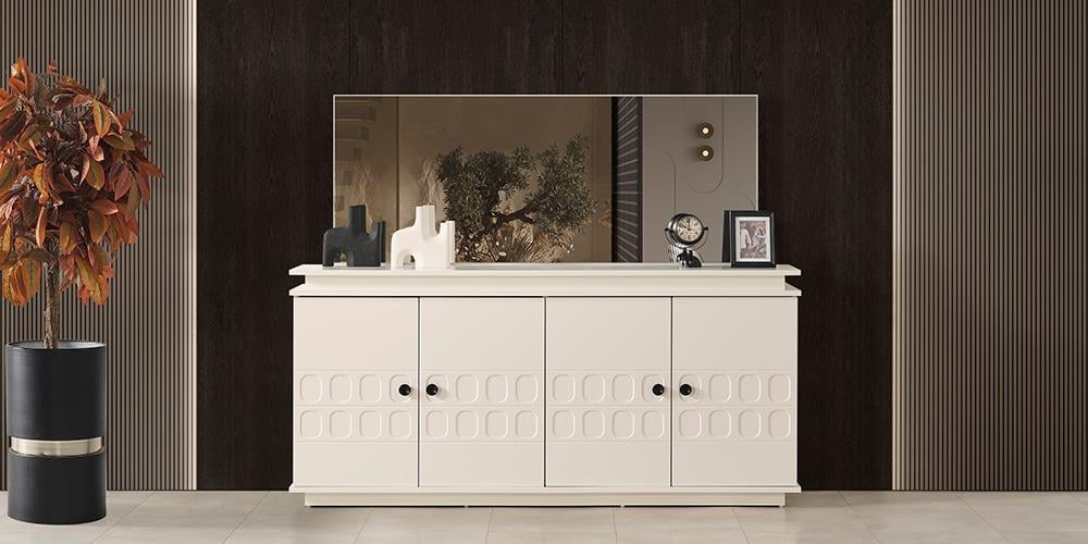 Petek Aynalı Konsol