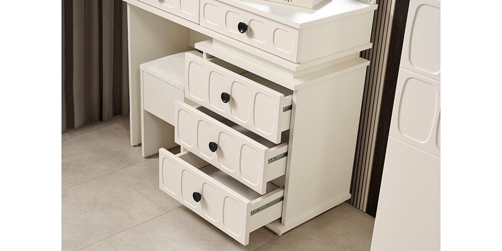 Petek Aynalı Şifonyer