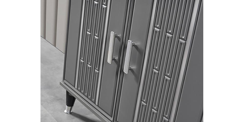 Pırlanta Antrasit Yemek Odası