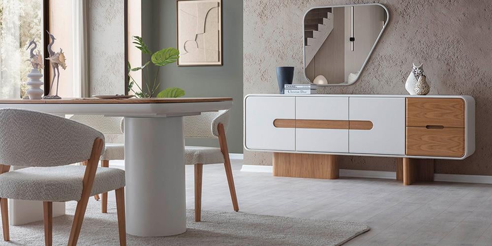 Porto Aynalı Konsol