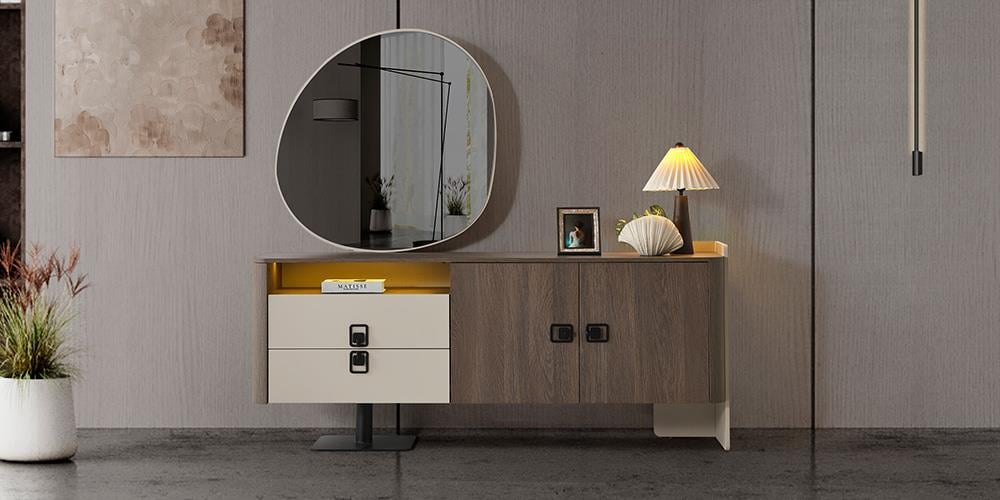 Prada Aynalı Konsol