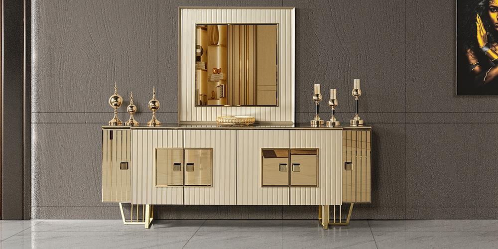 Premier Karamel Aynalı Konsol