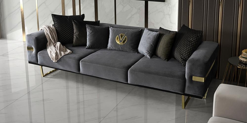 Premier Karamel Dörtlü Koltuk