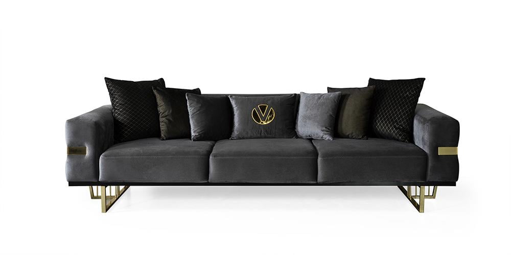 Premier Karamel Dörtlü Koltuk