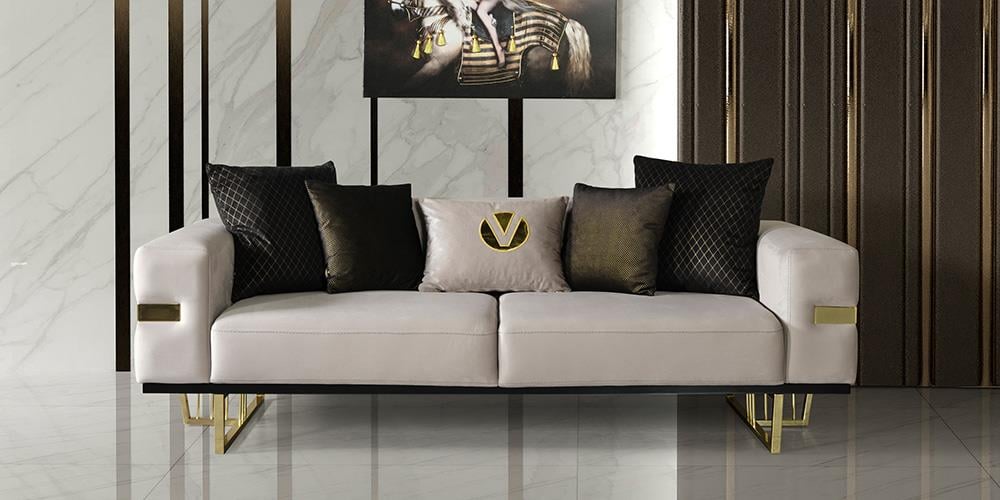 Premier Karamel Koltuk Takımı