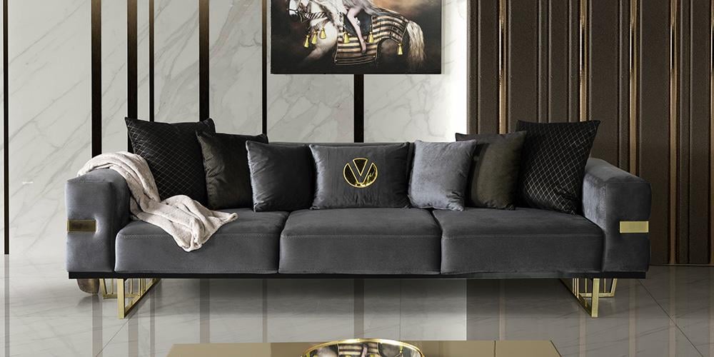 Premier Karamel Koltuk Takımı