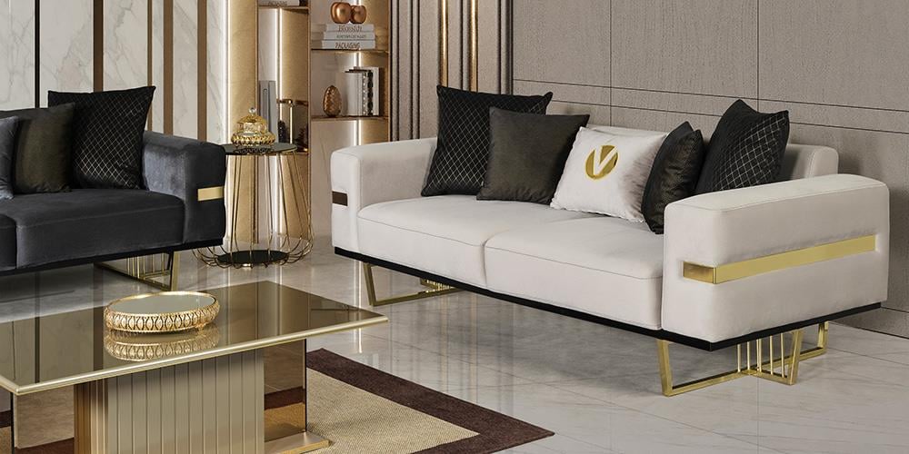 Premier Karamel Koltuk Takımı