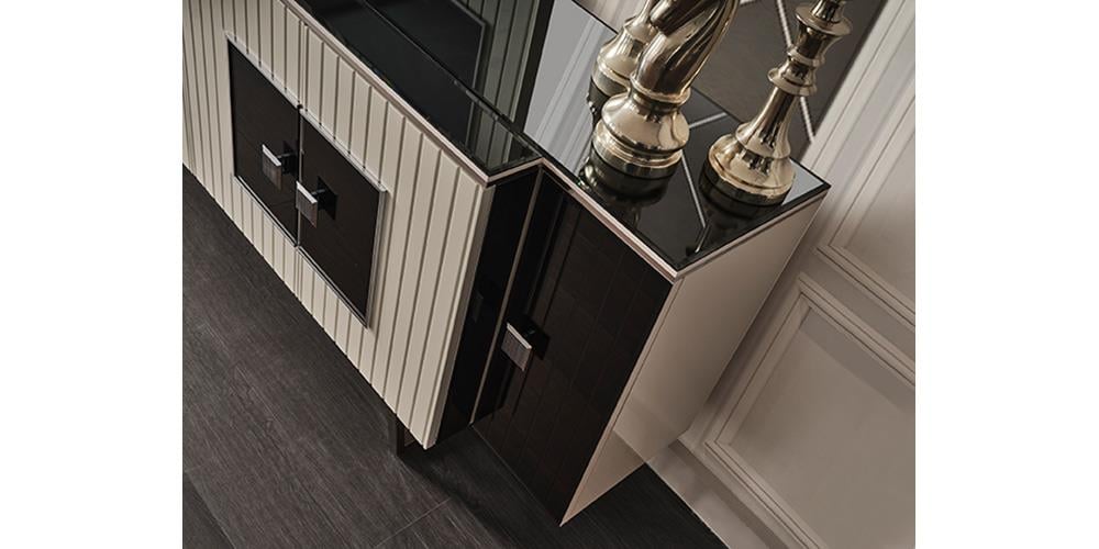 Premier White Aynalı Konsol