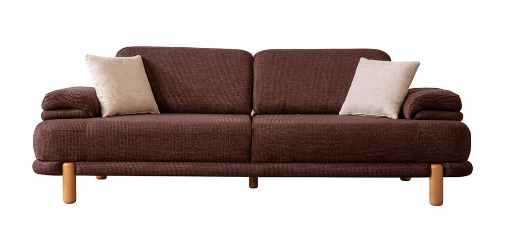 Roma Bordo Üçlü Koltuk