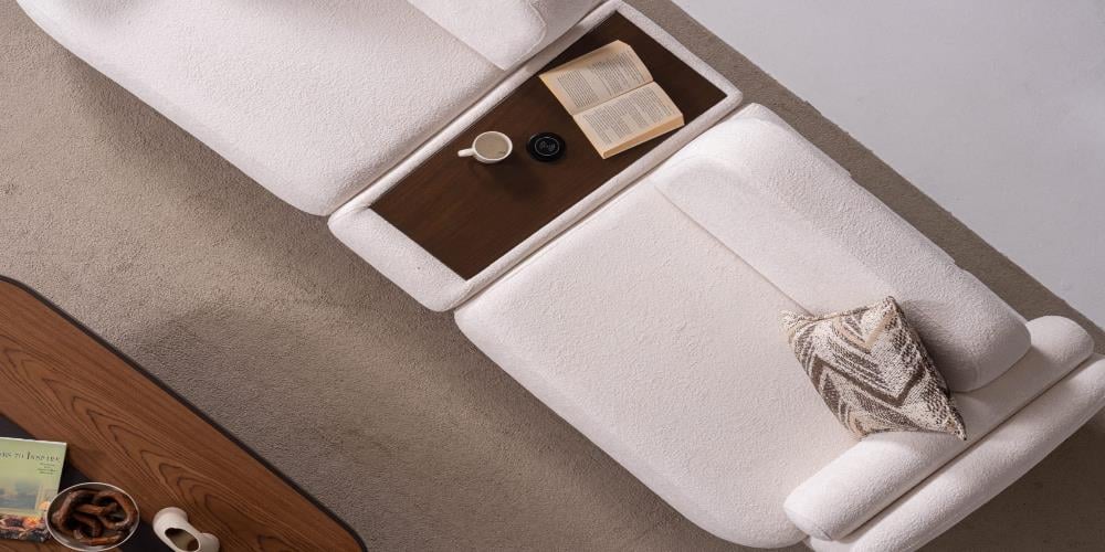 Roma Sehpalı Üçlü Koltuk