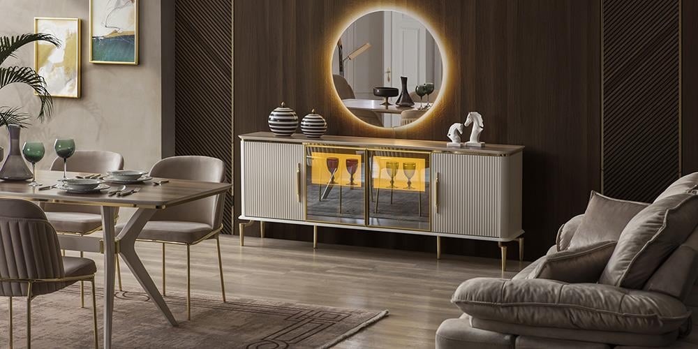 Royal Aynalı Konsol