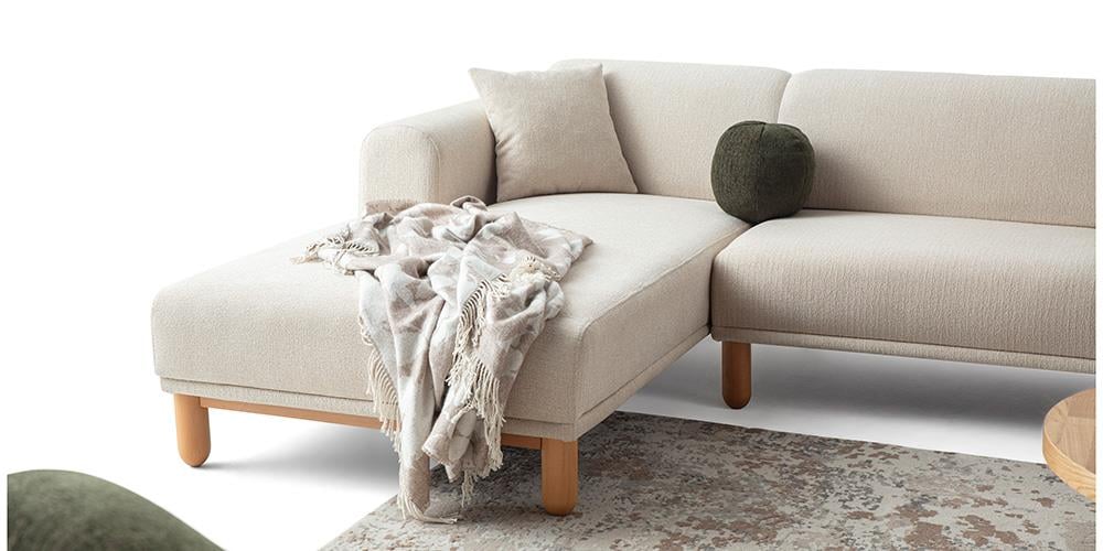 Rubby Yataklı  Köşe Koltuk 