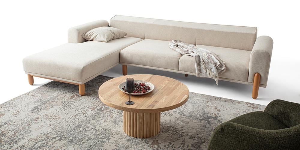 Rubby Yataklı  Köşe Koltuk 