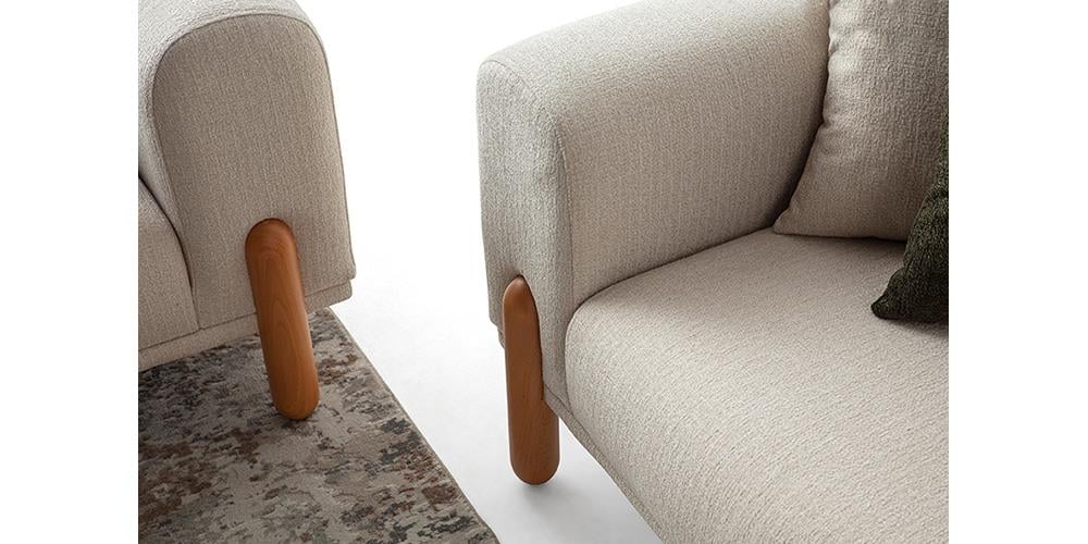 Rubby Yataklı Üçlü Koltuk