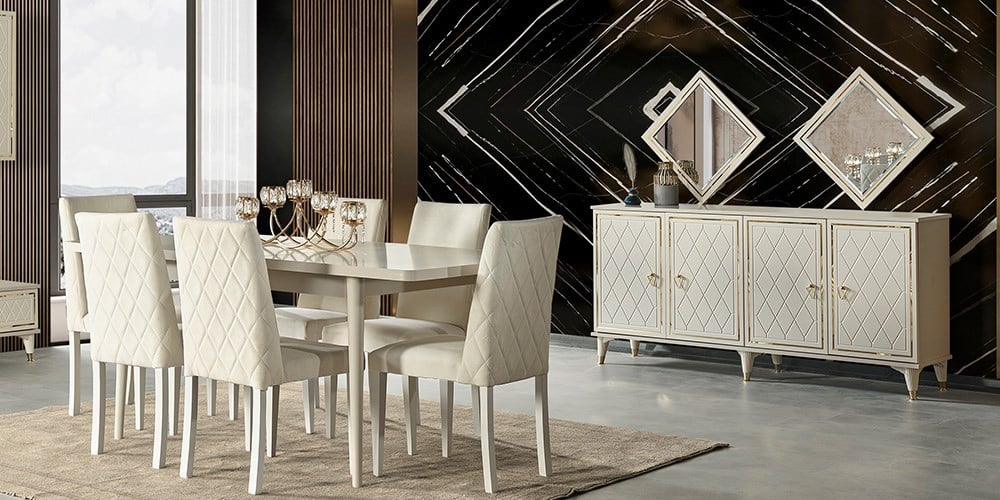 Sedef Gold Açılır Masa