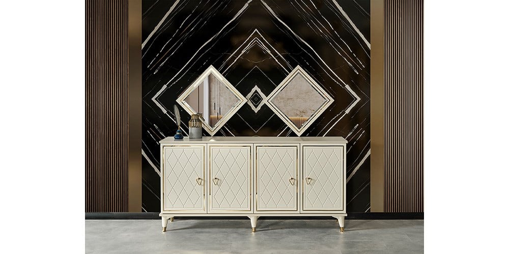 Sedef Gold Yemek Odası