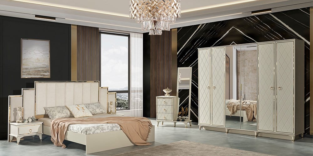 Sedef Kapaklı Yatak Odası