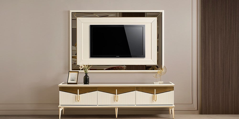 Side Gold Ayaklı TV Ünitesi