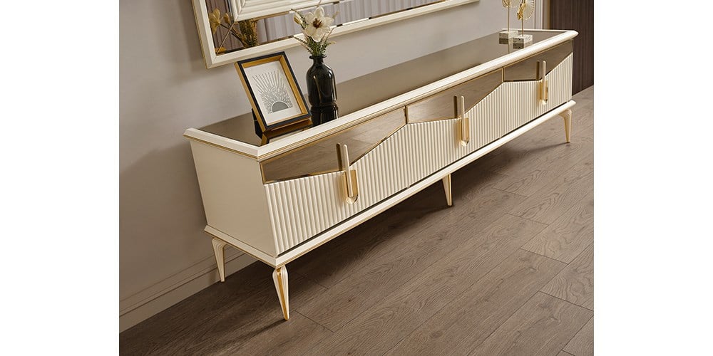 Side Gold Ayaklı TV Ünitesi