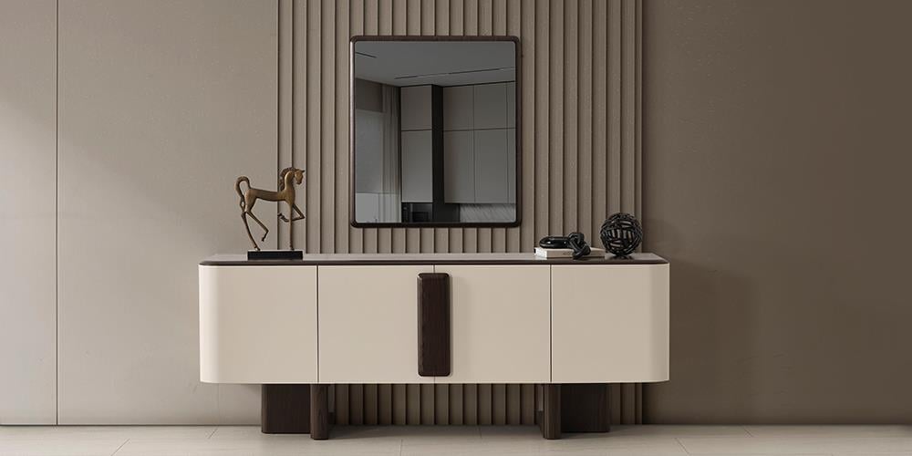 Truva Aynalı Konsol