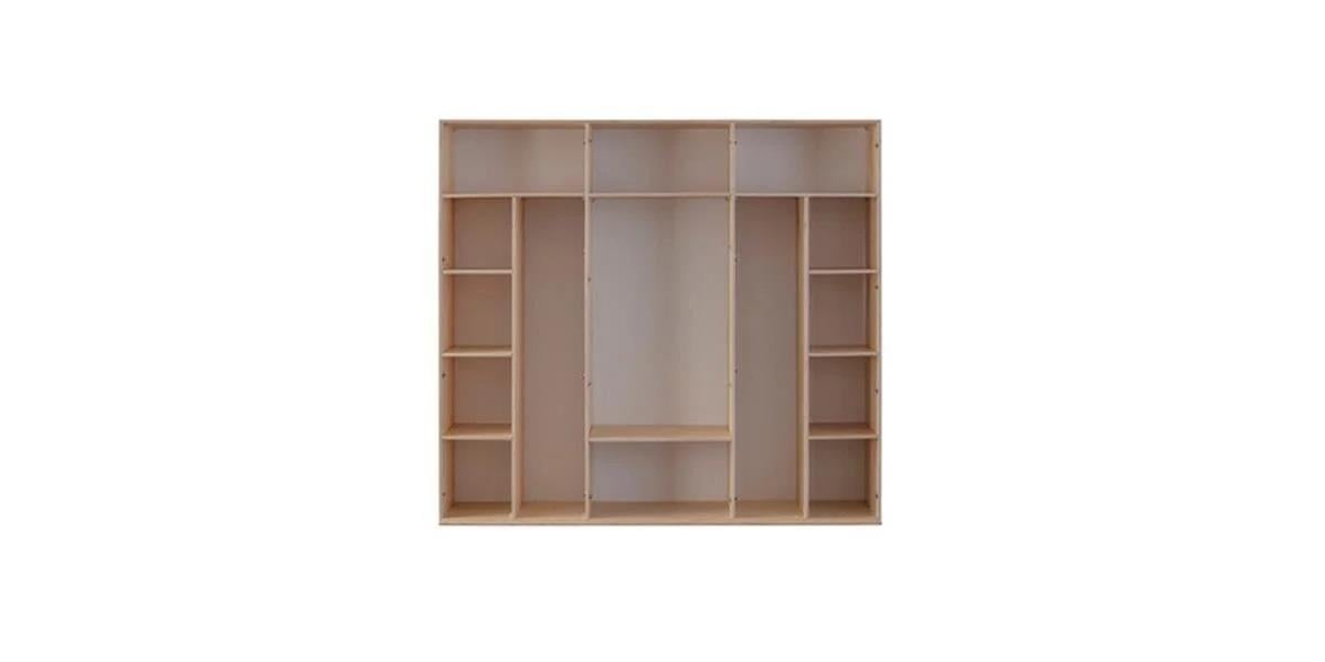 Valeria Ağaç Kapaklı Dolap