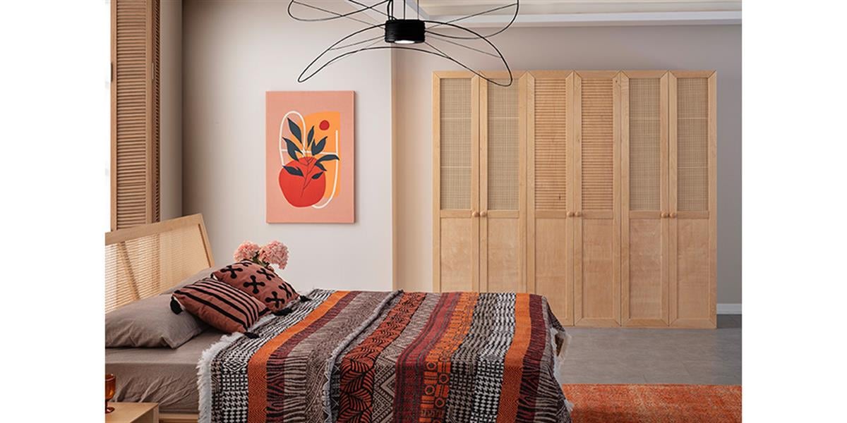 Valeria Ağaç Yatak Odası