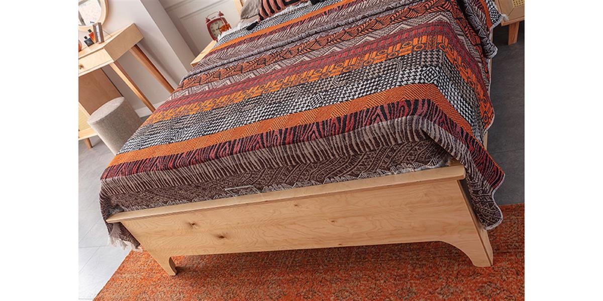 Valeria Ağaç Yatak Odası