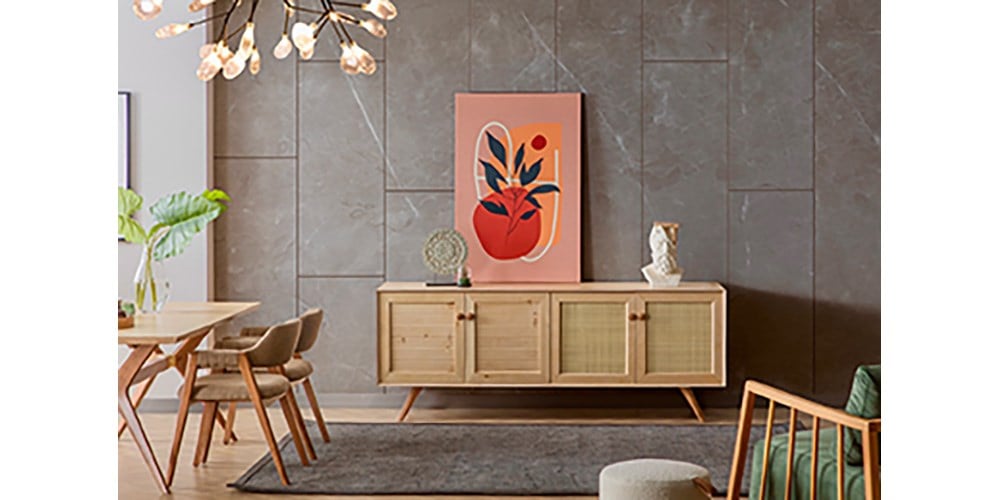 Valeria Ağaç Yemek Odası