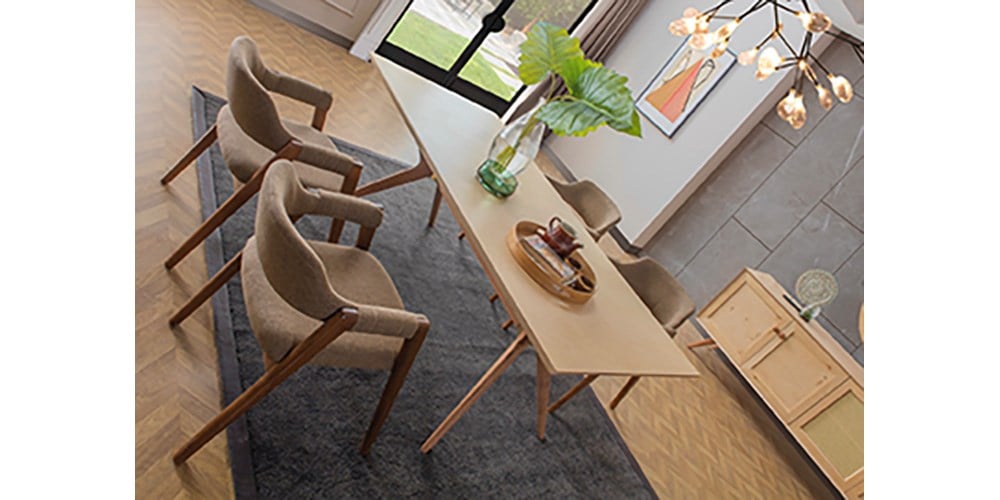 Valeria Ağaç Yemek Odası