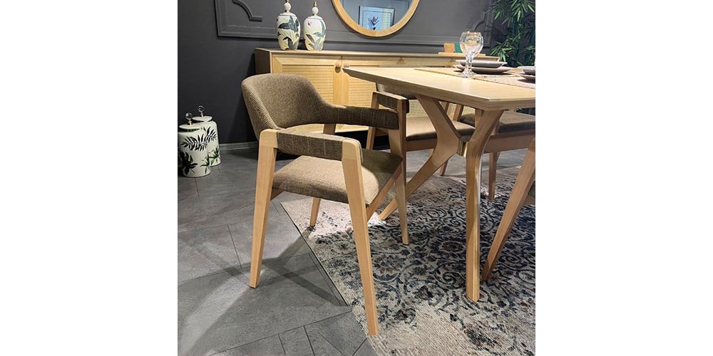 Valeria Ağaç Yemek Odası