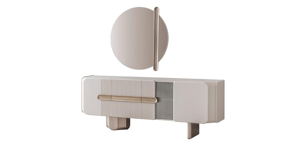 Viola Aynalı Konsol