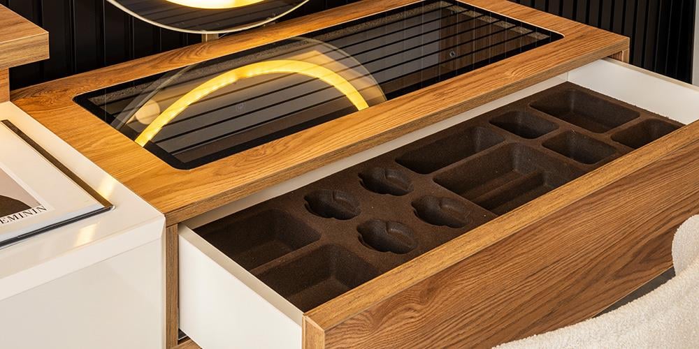 Zen Aynalı Şifonyer