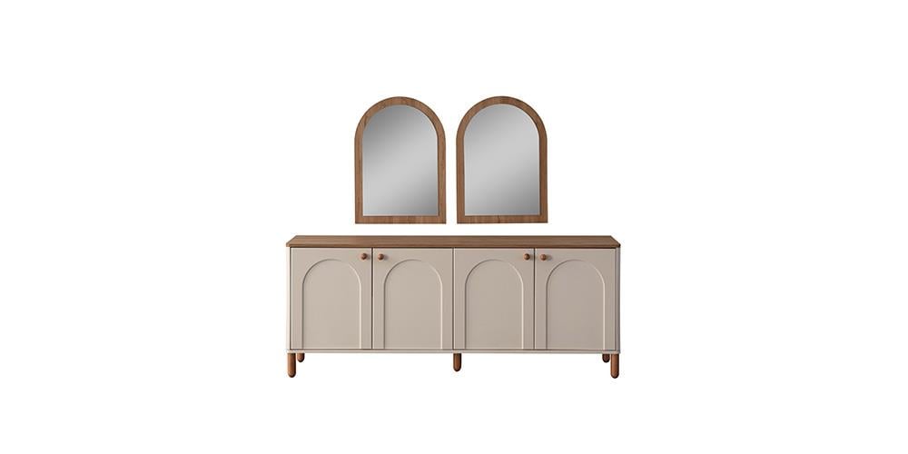 Zen Bohem Aynalı Konsol