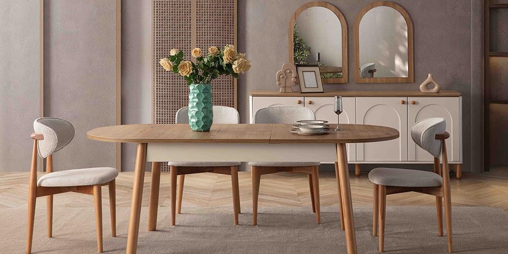 Zen Bohem Yemek Odası