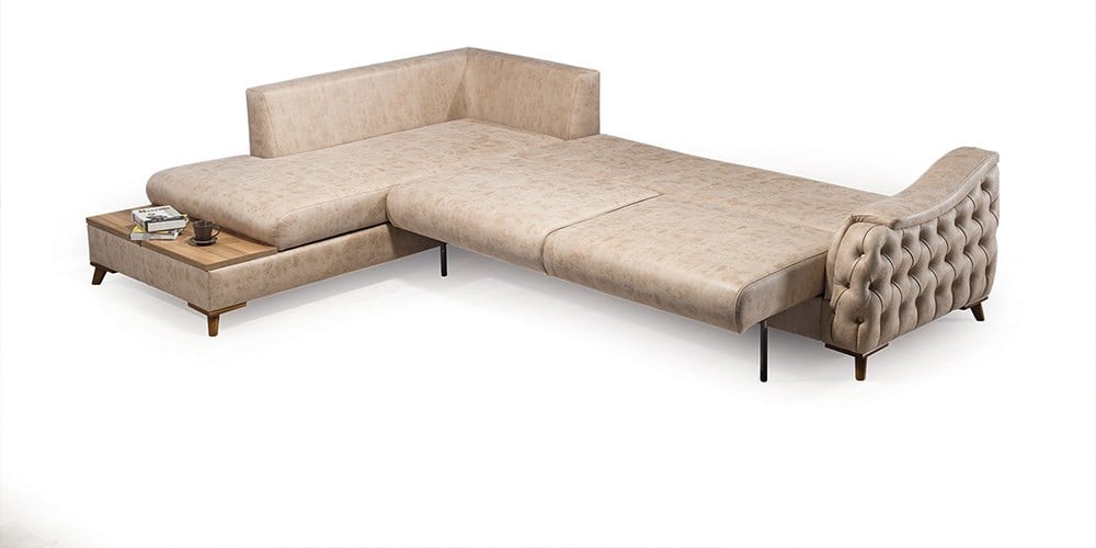 Zenarya Yataklı Sandıklı Köşe Koltuk