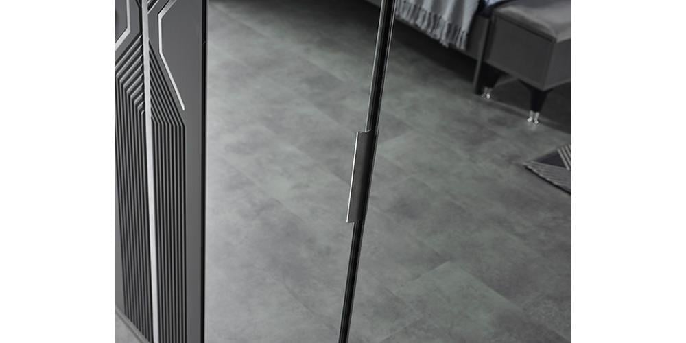 Zümrüt Antrasit Kapaklı Dolap