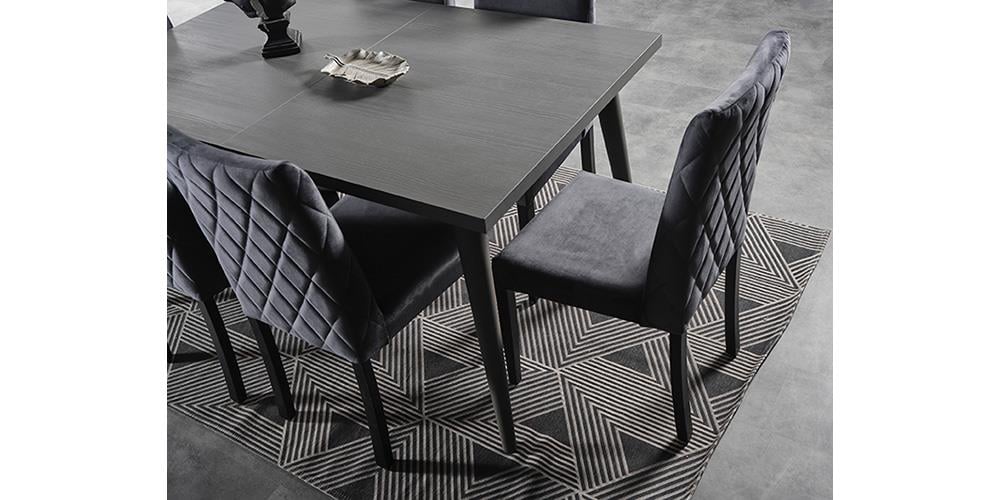 Zümrüt Antrasit Yemek Odası